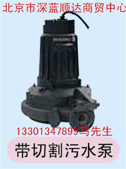 供应北京销售1.5千瓦的单相污水泵-自动搅匀潜水排污泵图片