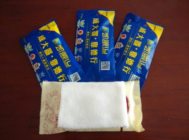 供应唐山湿毛巾厂家，唐山一次筷子生产，饭店湿毛巾