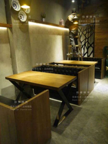 广东酒吧老木头椅子复古做旧椅桌子批发