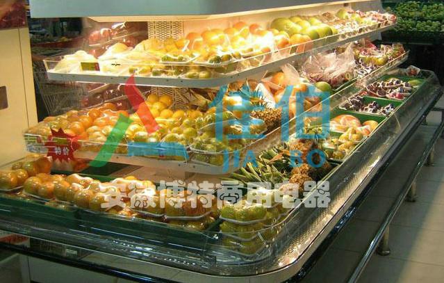 阜阳颍州超市环形水果饮料冷柜定做批发