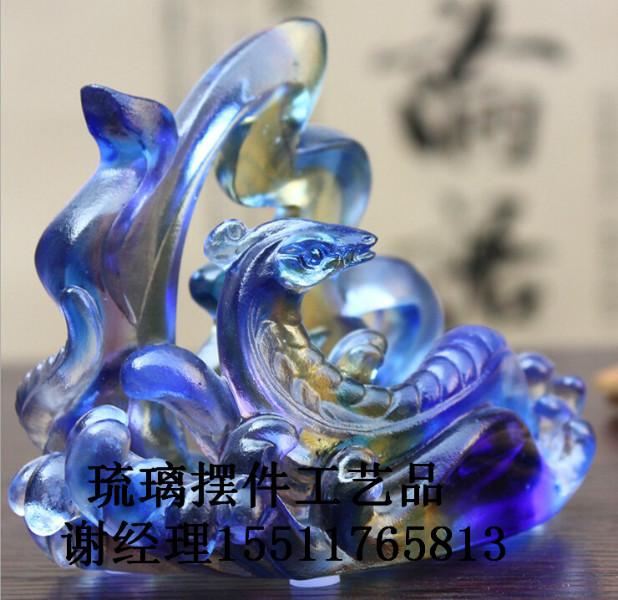 供应江西琉璃名片座销售-杭州琉璃工艺品热卖