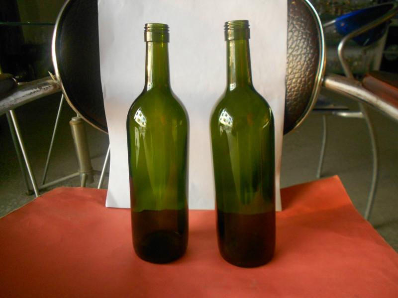 供应750ML墨绿波尔多红酒瓶，厂家直销红酒瓶葡萄酒瓶 最新价格图片