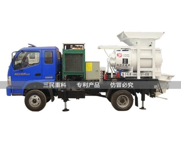 供应用于搅拌泵送混凝的小型车载泵SM5101CHB