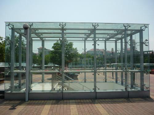 供应用于玻璃门的德阳玻璃钢结构雨棚，玻璃自动门，自动门设备，感应器