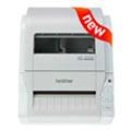 兄弟新款热敏标签打印机TD-4000热敏电脑标签打印机