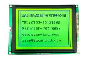 供应160x128点阵液晶模块，黄绿或蓝膜COB