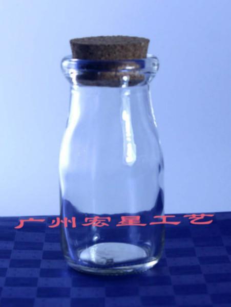 供应批发订做奶瓶工艺装饰瓶玻璃瓶