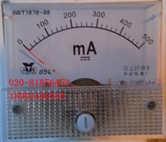 供应直流电流表85C1-500MA5C1-500MA 85C1-0.5A 85C1-1000MA 1A 85C1-M