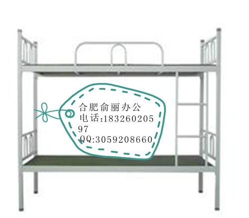 供应合肥优质铁艺双层床高低床单人床防锈设计 耐用承重强
