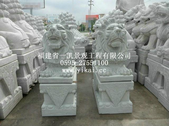 石雕狮子/欧式石狮子/石狮子批发厂供应石雕狮子/欧式石狮子/石狮子批发厂家