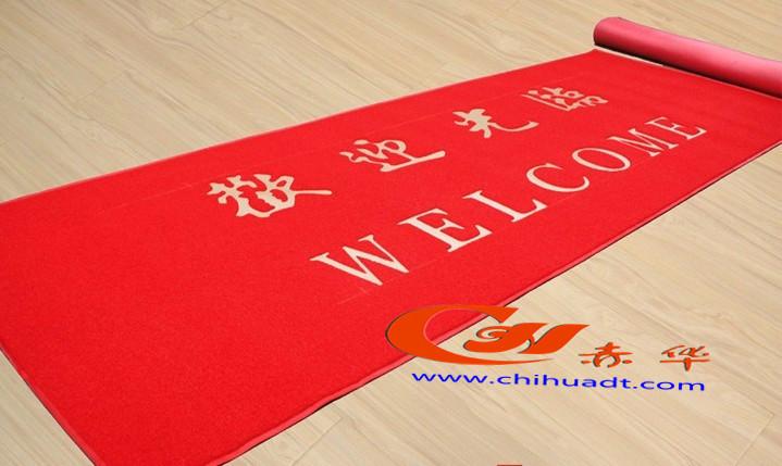 供应厂家批发多元化定制广告地毯地垫logo地毯PVC喷丝地垫