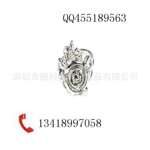 供应深圳市铸造钛戒指厂家，茉莉花女式钛介指，高档,龙岗纯钛指环加工