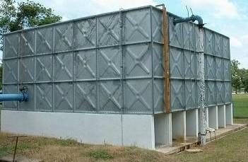 供应用于储水的西安镀锌钢板水箱