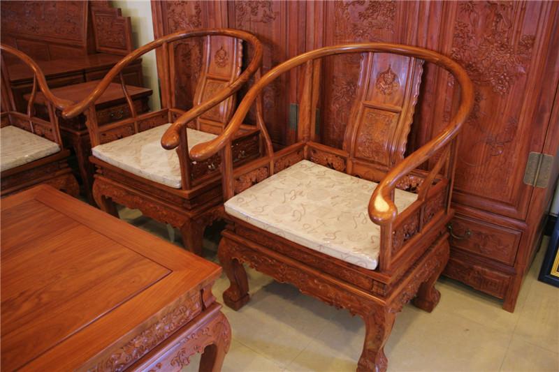 东阳红木厂家 鲁创红木家具公司 红木沙发 红木家具 皇宫椅沙发