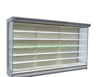 厂家生产供应LF5-6C立式风幕柜、超市直冷冰柜，商用冰箱图片