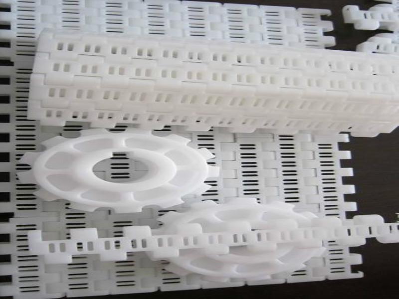 供应螺旋机模块输送板塑料网带链