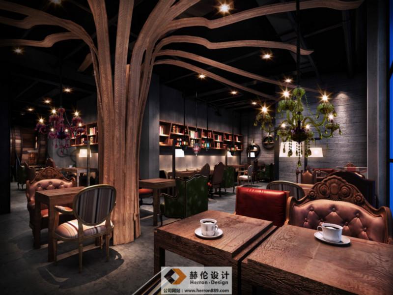 供应武汉市武昌区咖啡馆设计装修找武汉赫伦美筑设计最专业。