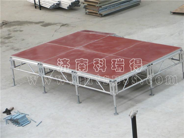 供应铝合金舞台1.22防水防滑胶合板舞台/1.22升降舞台/行架舞台