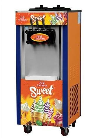 供应三头冰激凌机器小型冰激凌机器流动冰激凌机器商用冰激凌机器