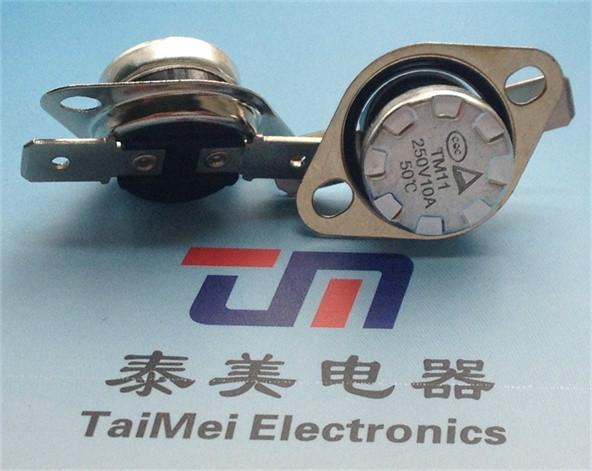 东莞市TM22空调电机自动复位保护开关厂家供应TM22空调电机自动复位保护开关温度开关