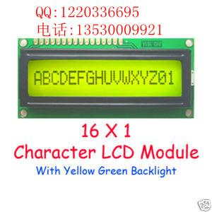 供应LCD161字符液晶屏可显英文