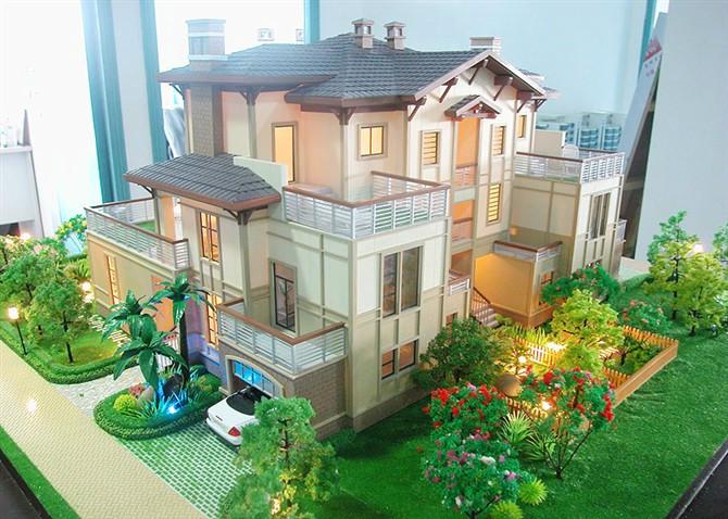 供应中山别墅单体模型