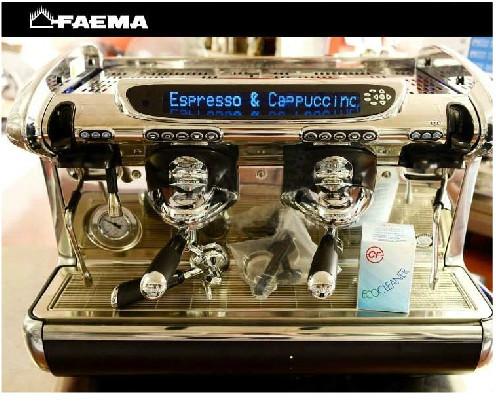 进口商用双头半自动咖啡机 FAEMA飞马咖啡机