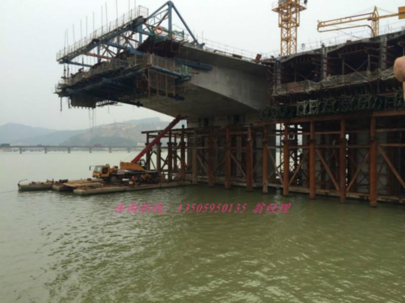 供应用于建筑桥梁的贝雷片钢便桥临时搭建 钢便桥设备租赁  贝雷钢便桥搭建技术团队