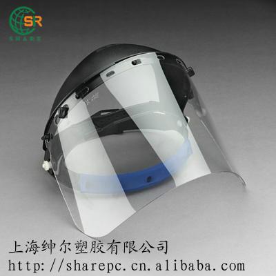 供应上海防暴类专用PC板防护面罩专用PC板盾牌专用PC板