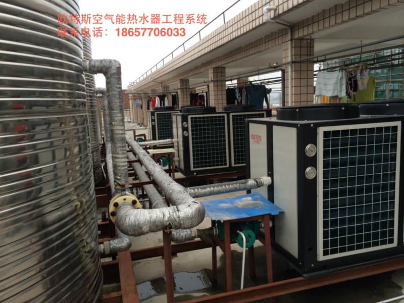 供应丽水10P/6-8-10吨空气能热水工程