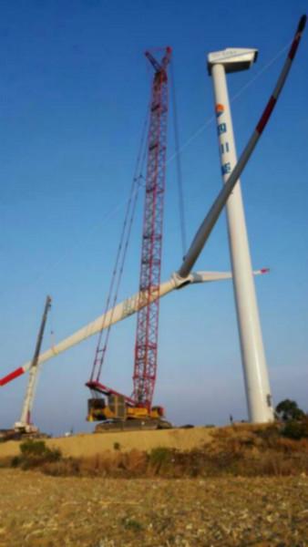 供应西昌2兆瓦风机吊装，攀枝花2兆瓦风机吊装，乐山2兆瓦风机吊装。
