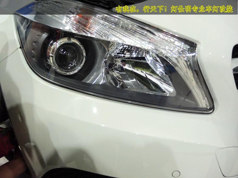 南京奔驰A180改灯改装海拉5透镜批发