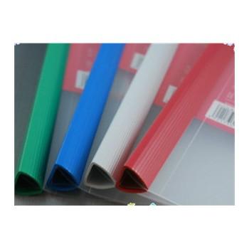 供应PP抽杆文件夹  彩色印刷文件夹