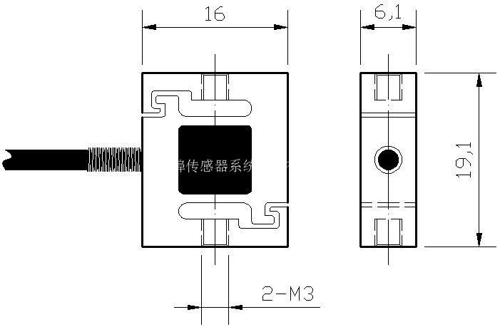 供应JLBS-MD型超小型S拉力传感器输出对称性好、拉压两用