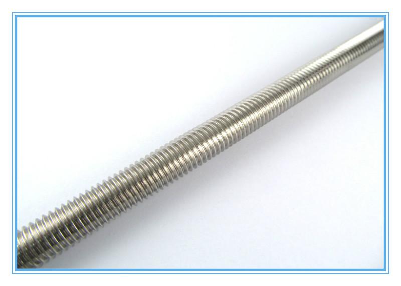 供应A2不锈钢牙条1米材质A2-70 抗拉强度700N/mm2 规格M5-M24
