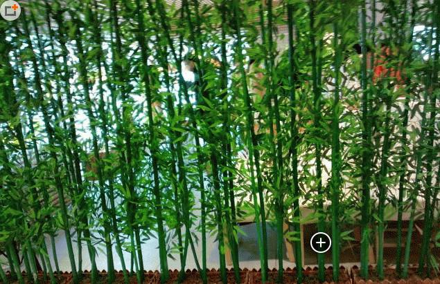 供应仿真竹子 酒店园林定制 美观实用盆栽 影楼布置  高档景区仿真竹子