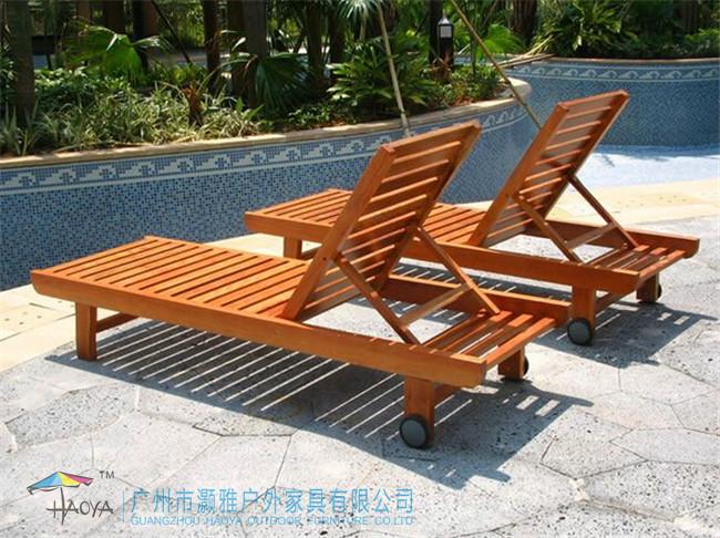 供应广州沙滩床、木躺床、户外休闲躺床、藤编沙滩床、休闲沙滩椅