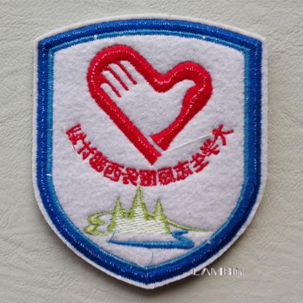 供应志愿者臂章　杭州朗宾专业定做各类服饰臂章肩章　品质保证