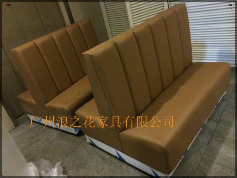 供应太平鳌头茶餐厅卡座沙发定制，从化哪里可以定做餐厅卡座沙发图片