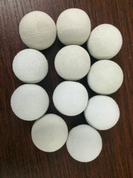 厂家大量供应洗水球棉球泡沫球批发
