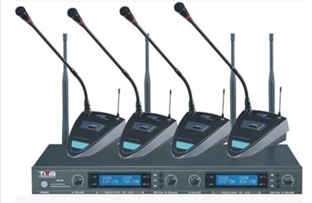 供应TMS/天马士/无线会议系统/TM-208 一拖四 无线会议话筒 会议麦克风