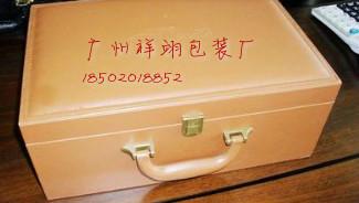 供应广州工艺皮盒厂 广州手工皮盒厂 广州定做真皮皮盒包装厂