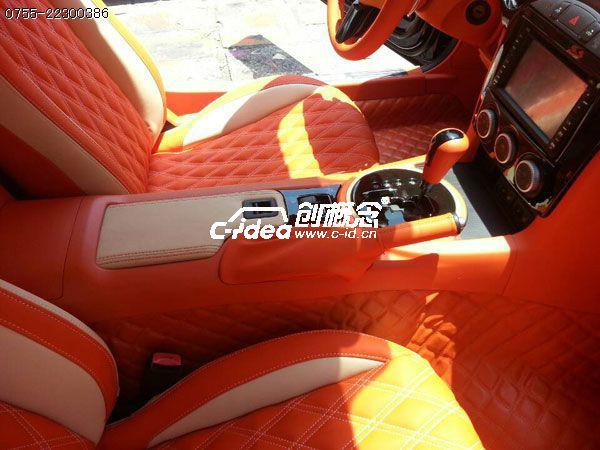 供应汽车内饰座椅翻新，马自达RX7内饰个性改色，方向盘改装。