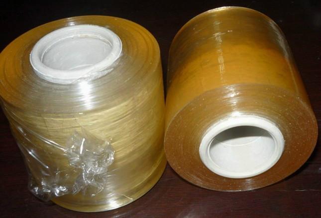 深圳市绿色胶管芯PVC电线缠绕膜厂家供应绿色胶管芯PVC电线缠绕膜