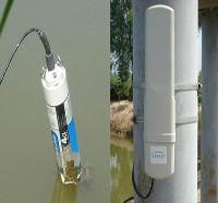 供应水文监测站，河流水位监测