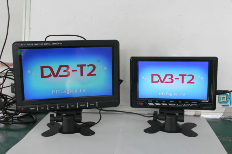 供应7寸移动DVB-T2电视 俄罗斯 泰国 西班牙 意大利 德国等出货中