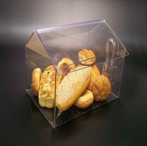 供应透明亚克力面包罩 亚克力食品盒 有机制品面包罩
