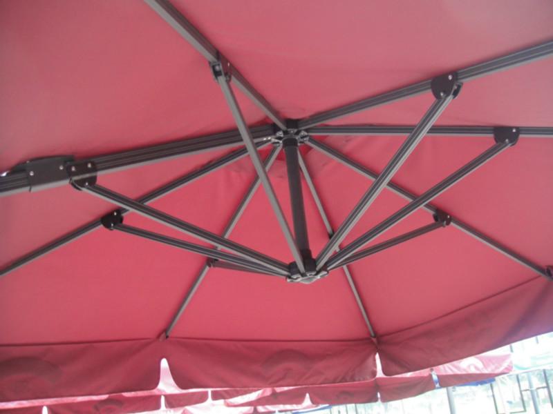 供应成都直销大罗马户外太阳伞 成都批发遮阳伞 侧立香蕉伞 庭院伞