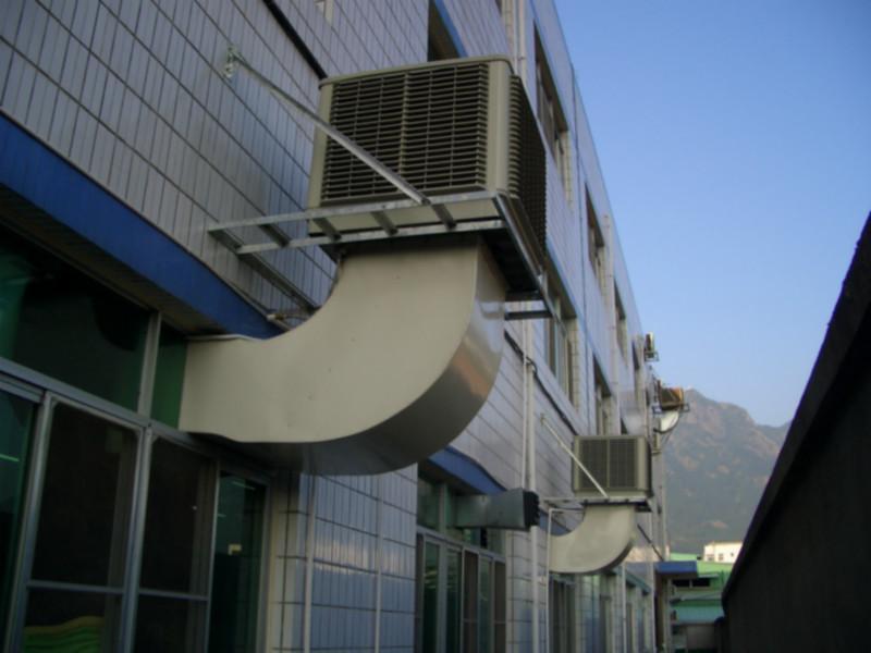 供应深圳龙岗国展水环保空调风机和水帘的安装
