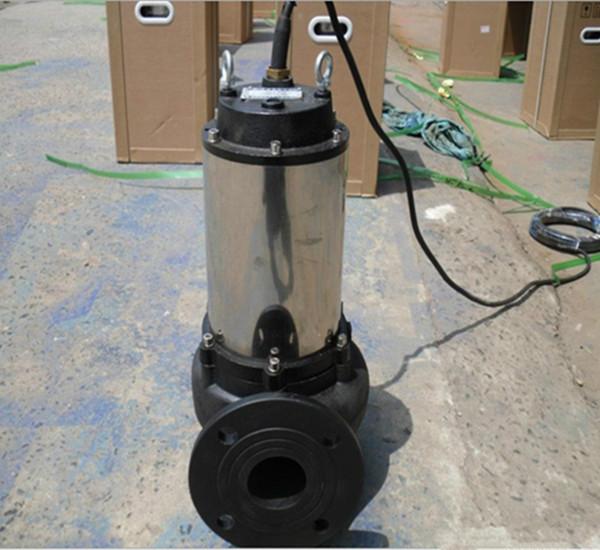 供应50JPWQ25-32-1600-5.5排污泵 JPWQ不锈钢自动搅拌潜污泵 排污泵报价